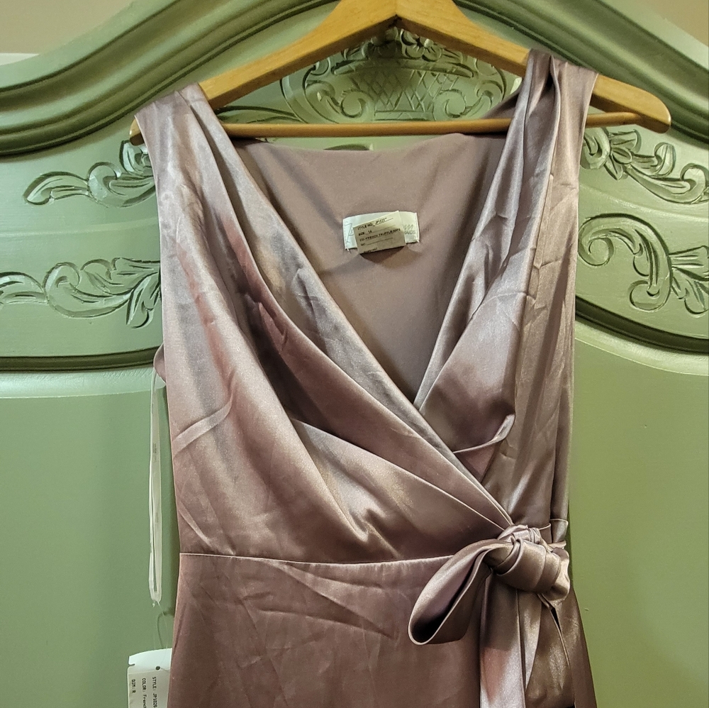 French truffle Bridal party dress size 14